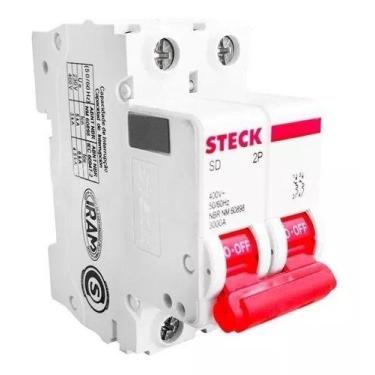 Imagem de Disjuntor Bipolar 2p Din Curva B De 10a Até 40A - Steck