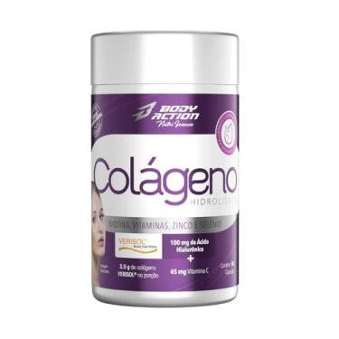 Imagem de Colágeno Verisol C/ Ácido Hialurônico Bodyaction 90 Cápsulas