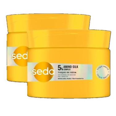 Imagem de kit 2 Toque De Seda Máscara De Tratamento 300g
