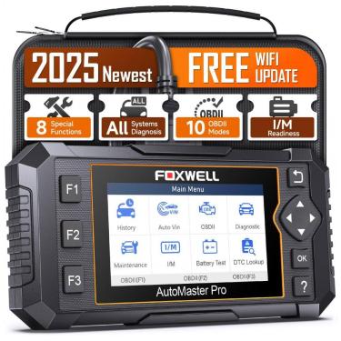Imagem de Scanner Automotivo com Diagnóstico Obd2, 12V, FOXWELL NT624 Elite, Preto