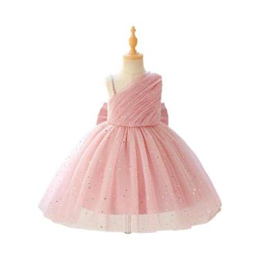 Imagem de Vestido De Festa Para Meninas Com Lantejoulas E Tule, Elegante Para Da