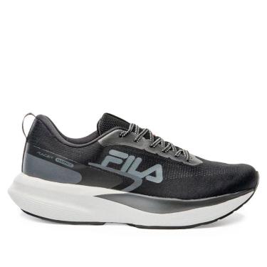 Imagem de Tênis Masculino Fila Racer Fastpace Preto/Cinza-Masculino