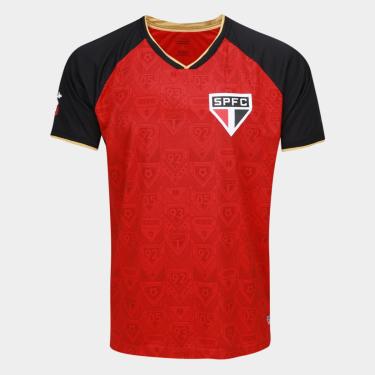 Imagem de Camiseta São Paulo Esportiva Masculina-Masculino