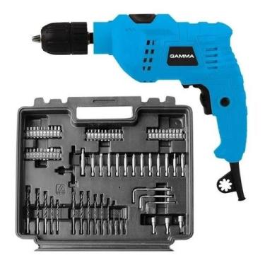 Imagem de Furadeira De Impacto Com Kit 650w 10mm 110V G1905KBR1 Gamma, 110V