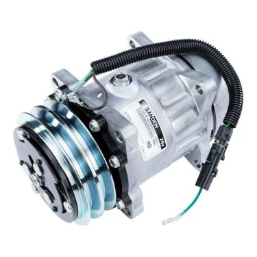 Imagem de Compressor De Ar Universal Sanden 7H15 2V 24V Flex 8 F