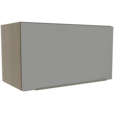 Imagem de Armário Aéreo Madesa Lux 60cm 1 Porta Basculante Rustico Cza