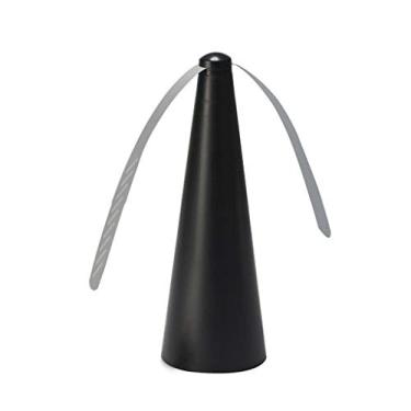 Imagem de Ventilador repelente automático de moscas doméstico, repelente de folhas com USB, artefato repelente de mosquitos para uso ao ar livre e mesa de piquenique