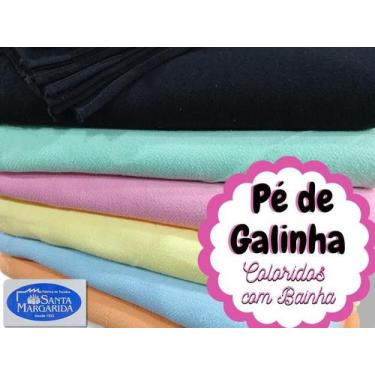 Imagem de Pano de Prato Colorido Pé de Galinha 100% Algodão - Santa Margarida - 