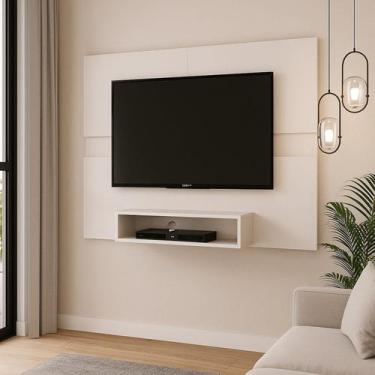 Imagem de Painel para TV até 50 Polegadas 130cmx90cm Nicho Flex Eccos - MÓVEIS P