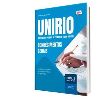 Imagem de Apostila UNIRIO - Conhecimentos Gerais - Apostilas Opção