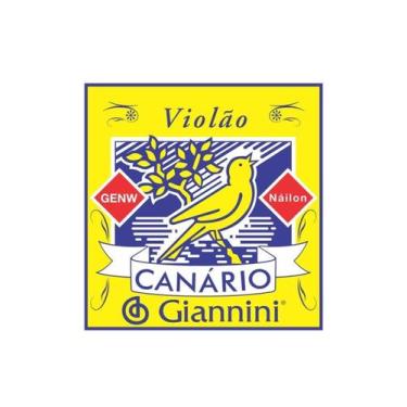 Imagem de Encordoamento Violão Nylon Série Canário Média - GIANNINI