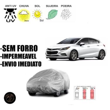Imagem de Capa Automotiva para cobrir Carro CRUZE  SEM FORRO G - Impermeável e T