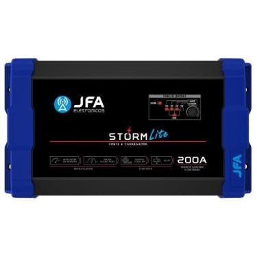 Imagem de Fonte carregador de bateria 200a lite storm plus - jfa