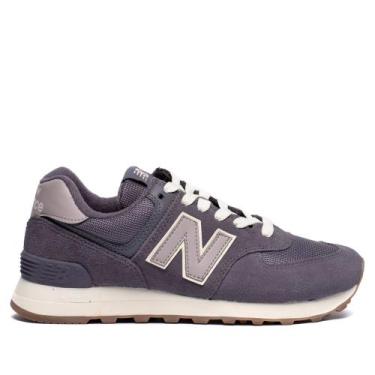 Imagem de Tênis Feminino New Balance 574 ENCAP Couro Cinza, Cinza, 36