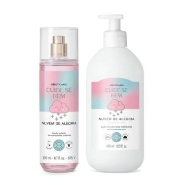 Imagem de Combo Cuide-se Bem Nuvem de Alegria: Body Splash 200ml + Loção Corpora