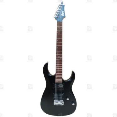 Imagem de Guitarra Ibanez Cort X100 Preta Fosca 2 Captadores Humbucker Powersoun