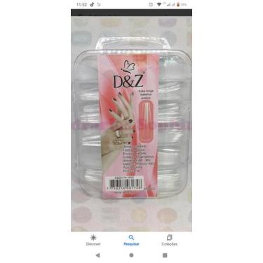 Imagem de Unha postiça - D&z, Amarelo, G