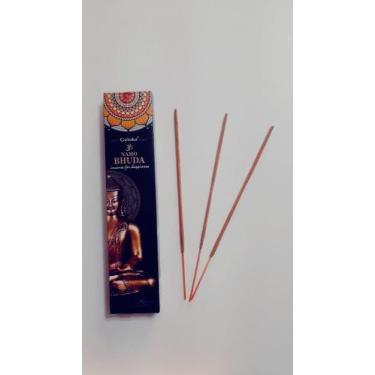 Imagem de Incenso goloka bhuda, Preto, P