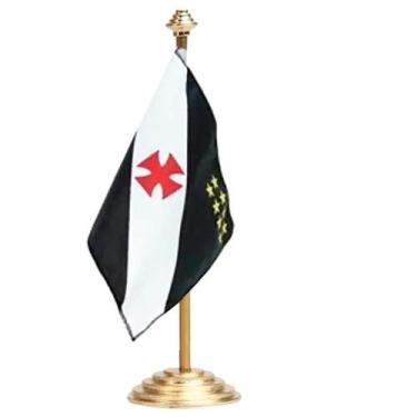 Imagem de Bandeira de Mesa Vasco Oficial Licenciada - JC Flâmulas e Bandeiras