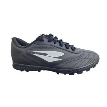 Imagem de Chuteira Society Dray Pratyk, Preto, Branco, 37