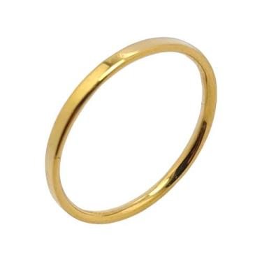 Imagem de Par de Aliança Anatômica Reta 1,8mm  WG - Webgen, Ouro amarelo, 16