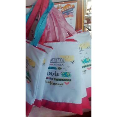 Imagem de Ecobag Oxford  com ziper forrada