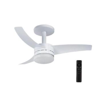 Imagem de Ventilador de Teto Arno branco com controle remoto VX13 acrílico 3 pás
