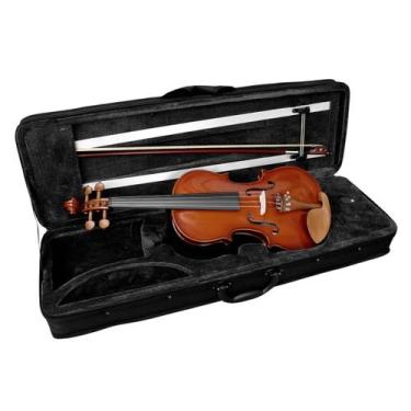 Imagem de Violino 4/4 Giannini GVS Tampo Sólido com Estojo