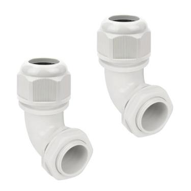Imagem de Prensa-cabo LeMotech M32 ajustável 90 18-25 mm em nylon