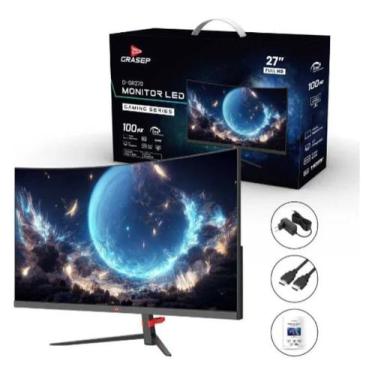 Imagem de Monitor Led 27 Pol.Curvo Full HD 100Hz1ms,HDMI VGA DGR270 - Grasep