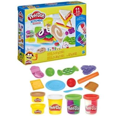 Imagem de Massinha PlayDoh Sanduiches Coloridos Hasbro F5746