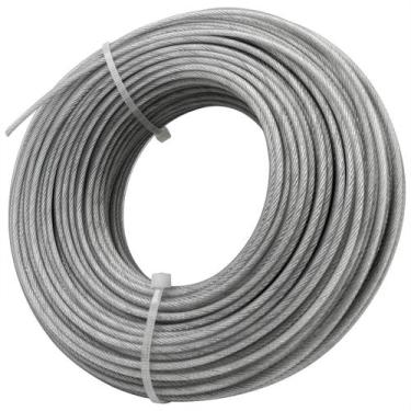 Imagem de Fio de Aparador de Grama Akuoly 2,4 mm Nylon com Núcleo de Aço 50 m