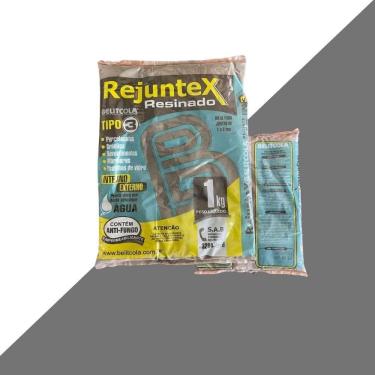 Imagem de Rejunte Resinado Externo Cinza Artico Resistente à Umidade e Infiltrações 1kg Beliticol
