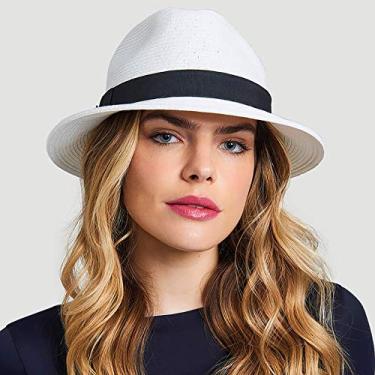 Imagem de CHAPÉU SHANGHAI BRANCO/PRETO UVLINE