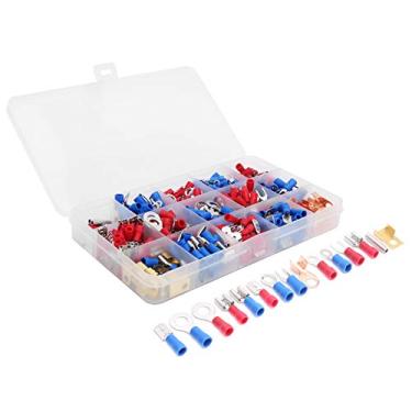 Imagem de Terminais de fio, terminal de fio elétrico à prova d'água de resistência ao fogo com 300 unidades para aplicações marítimas e automotivas