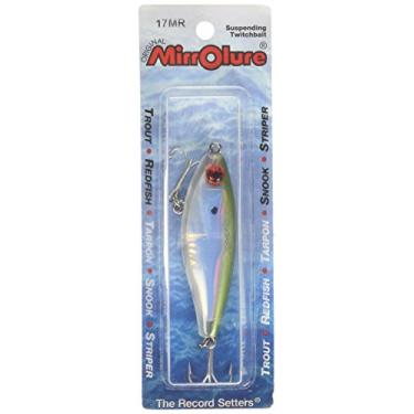 Imagem de Mirrolure 17MR-49 Mirrodine Suspend Twitchbait Bay Green) / PRL/Prata 6 cm 3/8 oz