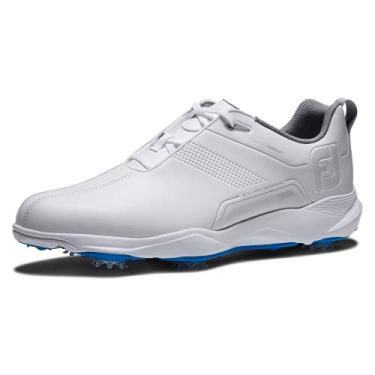 Imagem de FootJoy Sapato de golfe masculino Ecomfort, Branco/Branco, 7.5