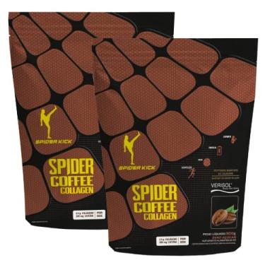 Imagem de Kit com 2 Spider Coffee Collagen – Pré Treino Oficial do Anderson Silva