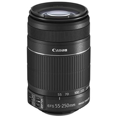 Imagem de Canon Efs 55-250Mm F / 4.0-5.6 É Ii Telefoto Zoom Lente Para Câmeras Slr Digitais Preto