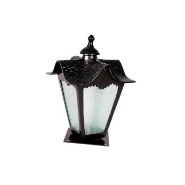 Imagem de Luminária Colonial para Muro Madri em Alumínio e Vidro