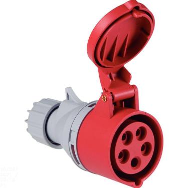 Imagem de Tomada de Acoplamento Industrial 3P+N+T 16 A 380-415 Vca 6 H Tramontina Tramontina