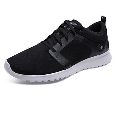 Imagem de Skechers Zimsey Ragosa Mens Black Mesh Athletic Lace Up Training Shoes 7 US