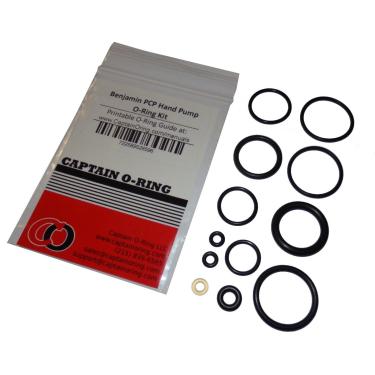 Imagem de Captain O-Ring – Kit de recondicionamento de bomba manual PCP da Benjamin & Air Force (upgrade de anel de vedação de pistão de poliuretano)