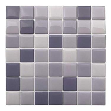 Imagem de Pastilha Adesiva Resinada Pastel Lilás Kit 4 Placas