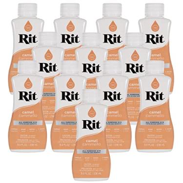 Imagem de Rit Corante Líquido Multiuso | Pacote com 12 | Funciona com Misturas de Algodão, Seda, Madeira e Outros Tecidos/Tecidos | Crie Cores e Desenhos Personalizados