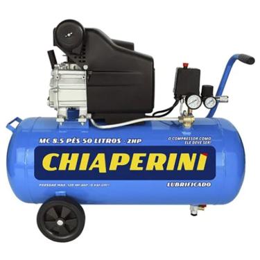 Imagem de Motocompressor MC 8.5/50L 2HP 127V Azul Chiaperini