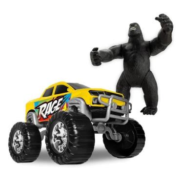 Imagem de Pick-Up Rage Truck Big Foot Com Gorila Samba Toys