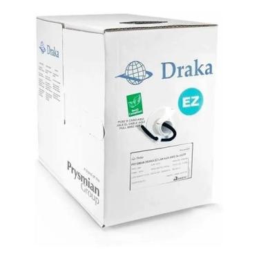 Imagem de Cabo Lan Cat5e 4P EZ 305m preto Prysmian