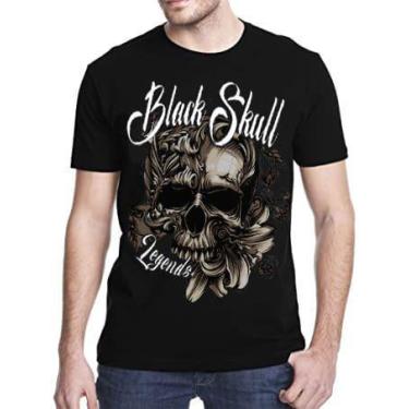 Imagem de Camiseta Metal Black - Black Skull