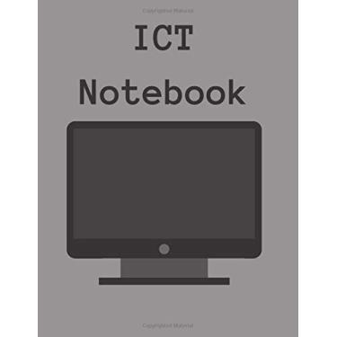 Imagem de ICT Notebook: school notebook/journal, 100 lined pages, dimensions 8.5x11, paperback